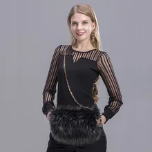 Бренд MS. MinShu, зимняя муфта для рук, сумка из искусственного меха, муфта, зимние варежки, модная женская муфта для рук с сумкой, грелка для рук