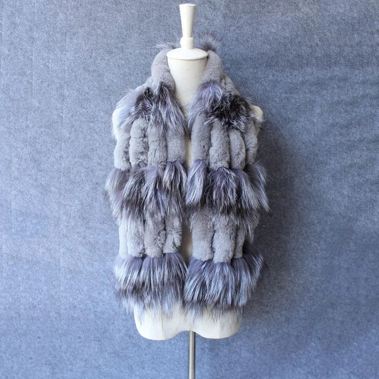  Fox Fur carf Real rex rabbit Fur  (11)