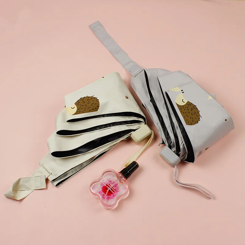 1.200g Mini Small Umbrella Folding Umbrella Pocket Women Kids Umbrella Anti-UV Women's Umbrella Sunny Rainy High quality