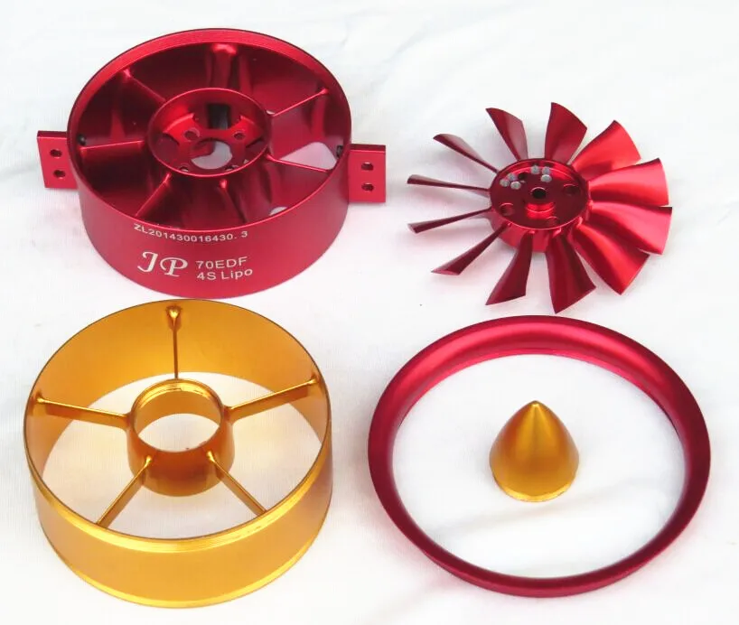 1 шт. металлический JP 70 мм Ducted Fan EDF Jet 12 лопастей 4s 6s Lipo Motor Electric для