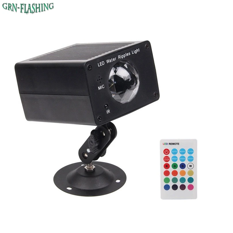 9W 16 Colors RGB LED Water Wave Ripple Effect Stage Lighting Christmas Party Dj Show Pattern Laser Projector Ocean Wave Light 9W 16 Colors RGB LED Water Wave Ripple Effect Stage Lighting Christmas Party Dj Show Pattern Laser Projector Ocean Wave Light