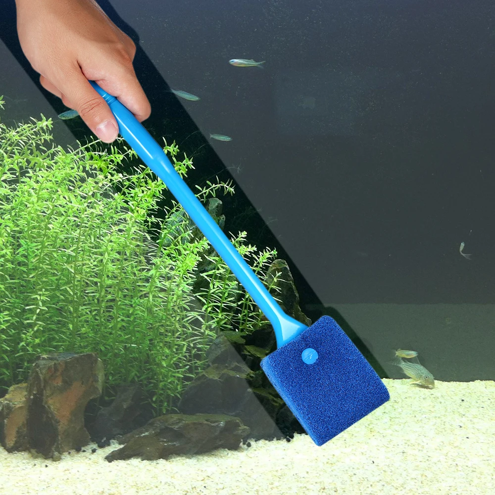 Buy DADYPET 2pcs Aquarium Double Sided Sponge Cleaning