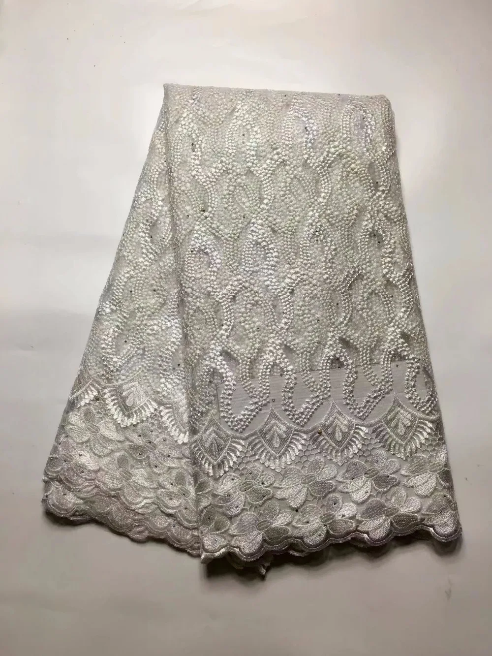 2018 free shipping new design wholesale african net lace with gold thread high qualiy | Дом и сад