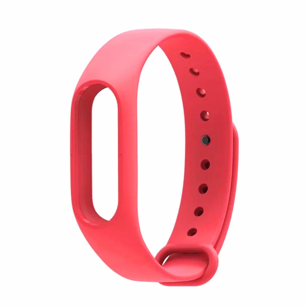 New Hot Selling Silicone For Xiaomi Mi Band 2 Miband Band2 Wristband Bracelet Strap - Цвет: pink