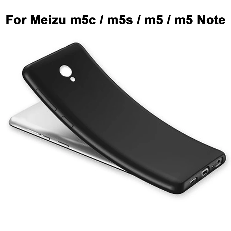 

Meizu m5s Case Luxury Matte Shockproof Meizu m5c Case Silicone Cover For Meizu m5 Note Protection Phone Cases Back Cover