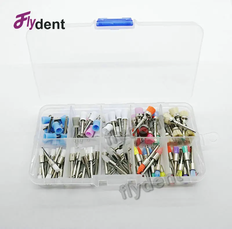 Najtaniej 100 szt. Materiał dentystyczny szczotka assorted dental szczoteczka prophy kolorystyka nowa nylonowa szczotka do polerowania zastosowanie stomatologiczne
