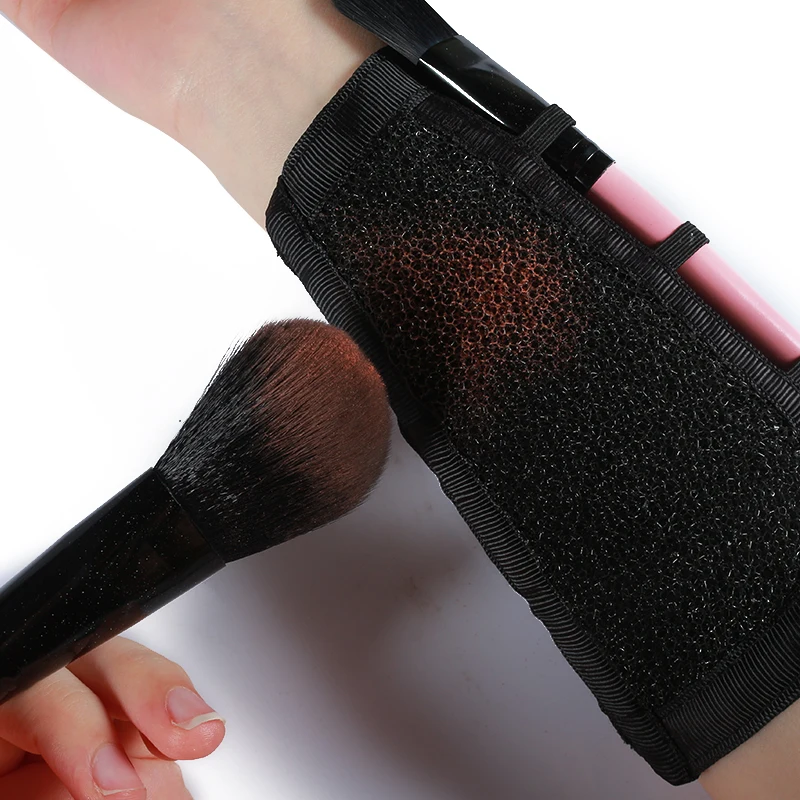 Easy To Carry Arm Sponge Color Switch Makeup Brushes Cleaner Tool