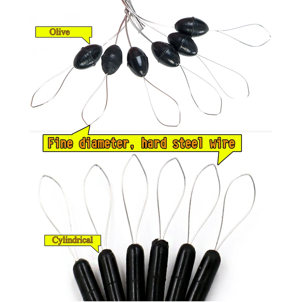 GHOTDA 20 комплектов 120 шт. сопротивление космические бобы плавающие сиденья булавки рыболовные снасти