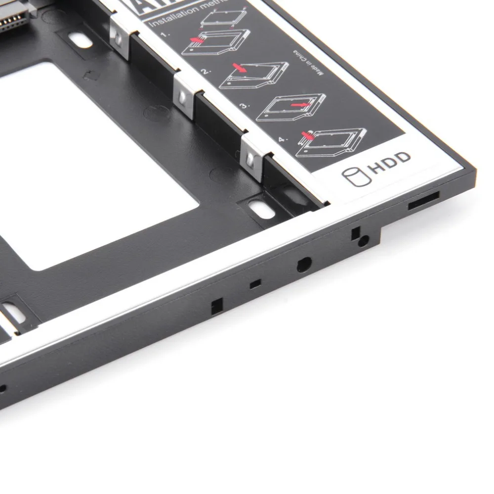 Универсальный 2 5 й 9 мм Ssd Hd SATA жесткий диск HDD Caddy адаптер для Cd Dvd Rom Оптический