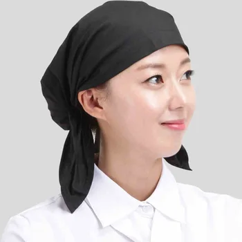 

(10pcs/lot)The chef hat working cap hood Japanese cuisine restaurant hotel waiter cleaning cap men and women adjustable