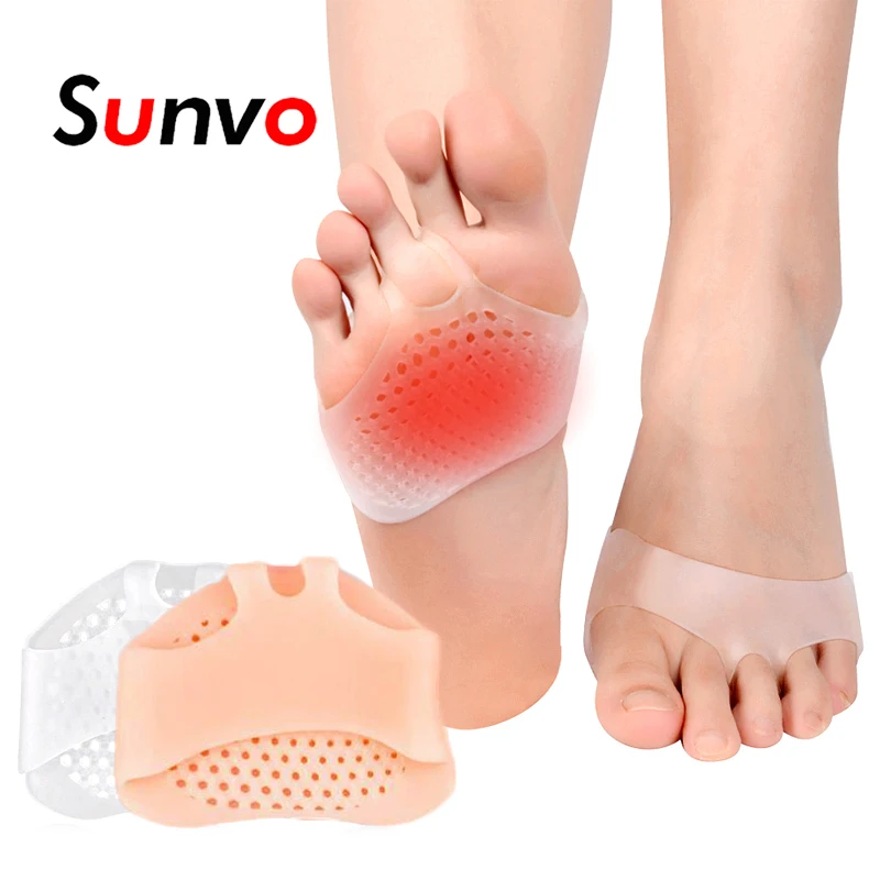 

Insoles Silicone Gel Forefoot Invisible Anti-slip High Heeled Shoes Pads Half Yard Pad for Women Wholesale Dropshipping Inserts