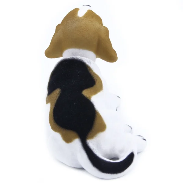 Украшение для автомобиля бубинг голова Beagle кивающая собака черный белый светло-коричневый