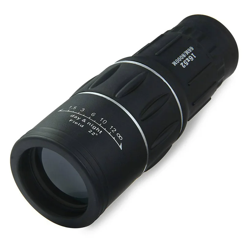 Monocular 16X52 High Power Zoom Optics Lens Eyepiece Handheld Telescope