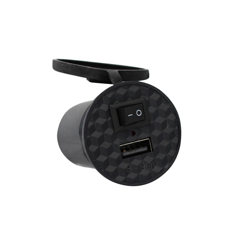 USB зарядное устройство на руль мотоцикла крепление для телефона автомобильное