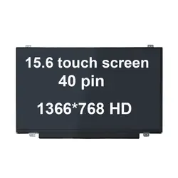 15,6 "для hp TouchSmart 15-G014DX 15-G020NR 15-G021CY светодиодный ЖК-дисплей с сенсорным экраном 1366x768 HD 40pin