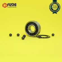 6000RS Hybrid Keramik Lager 10*26*8mm ABEC-5 1 PC Fahrrad Boden Klammern & Ersatzteile 6000 RS 2RS Si3N4 Kugellager 6000-2RS