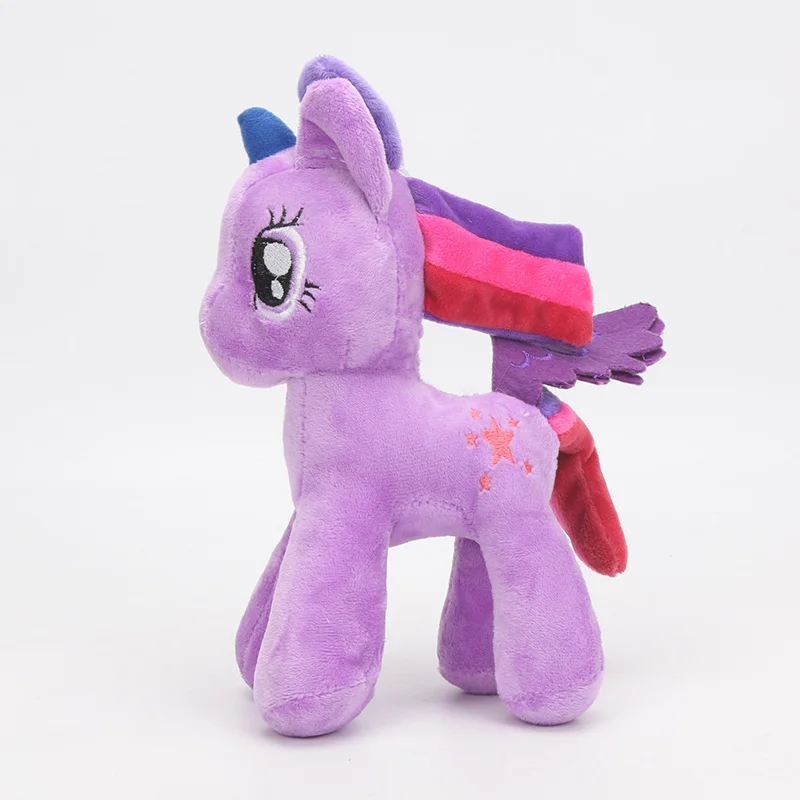 6 шт. игрушки My Little Pony friendly is Magic Princess Cadence Celestria Rainbow Dash Pinkie Pie, плюшевые мягкие куклы