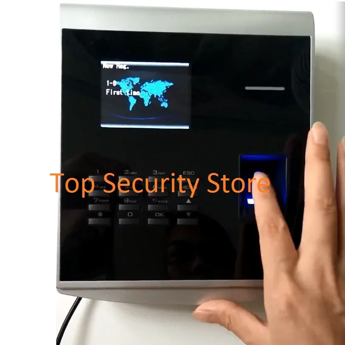 WAN Ethenet Time Attendance Fingerprint Access Control Device with WIFI or GPRS-4-1