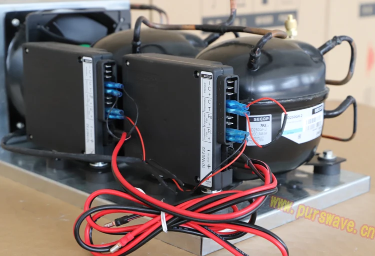 BD250GH2C Продольный компрессор постоянного тока конденсаторные агрегаты для 48В