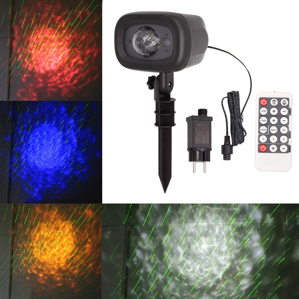 Outdoor Indoor Lawn Landscape Garden Xmas Show Projector EU Plug Widely used in Halloween Christmas Weddings