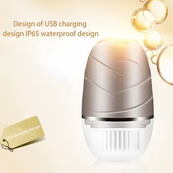 

USB Face Cleanser Facial Cleasing Washing Portable Electric Rotary Rechargeable Waterproof Brush Beauty Instrument Skin Care