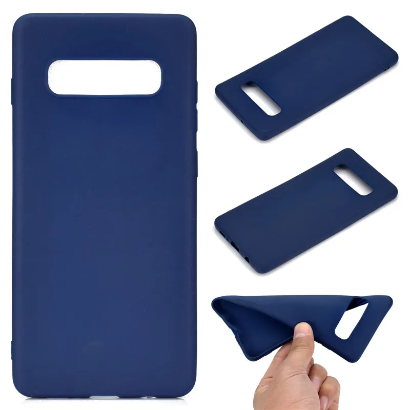 Matte Candy TPU Case For Samsung Galaxy S6 S7 S8 S9 S10 A5 A6 A7 A8 2018 Cases Silicone Soft Elegant Back Cover Anti-fingerprint (2)