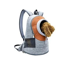 Pet Carrier Рюкзак дышащий Открытый котенок сумка для переноски для котенка щенка FP8