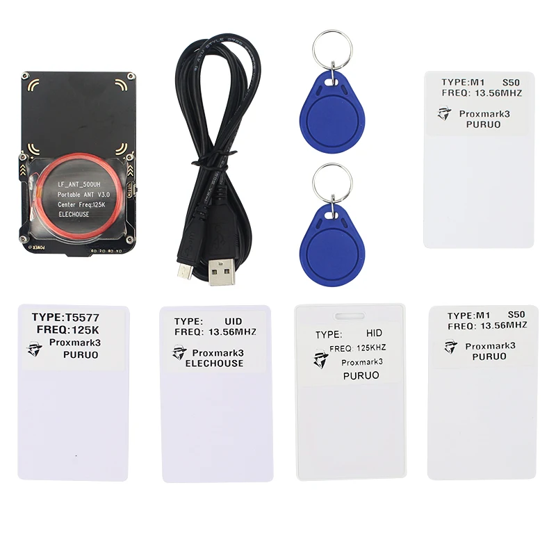 

Proxmark3 pm3 Easy 3.0 Card Reader RFID NFC Fully Encrypted Attendance Access Control IC ID Card for Elevator Entrance Guard