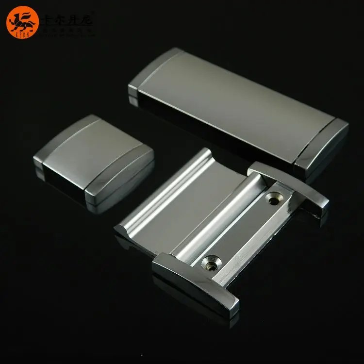 Dark surface mounted handle valgus flat drawer furniture solid