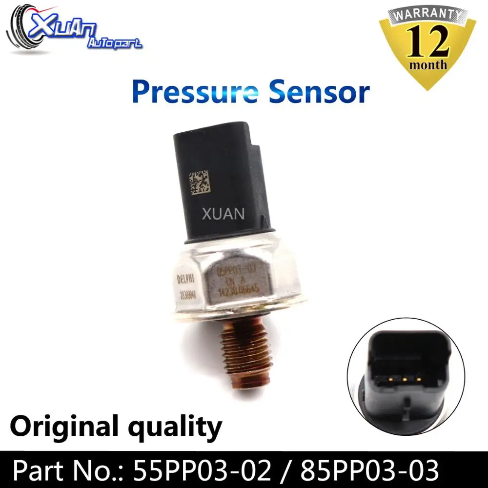 

XUAN Fuel Rail Pressure Regulator Sensor Valve 55PP03-02 For Ford Focus MK1 Mondeo MK3 Transit MK6 1.8 2.0 2.4 TDCi 85PP03-03