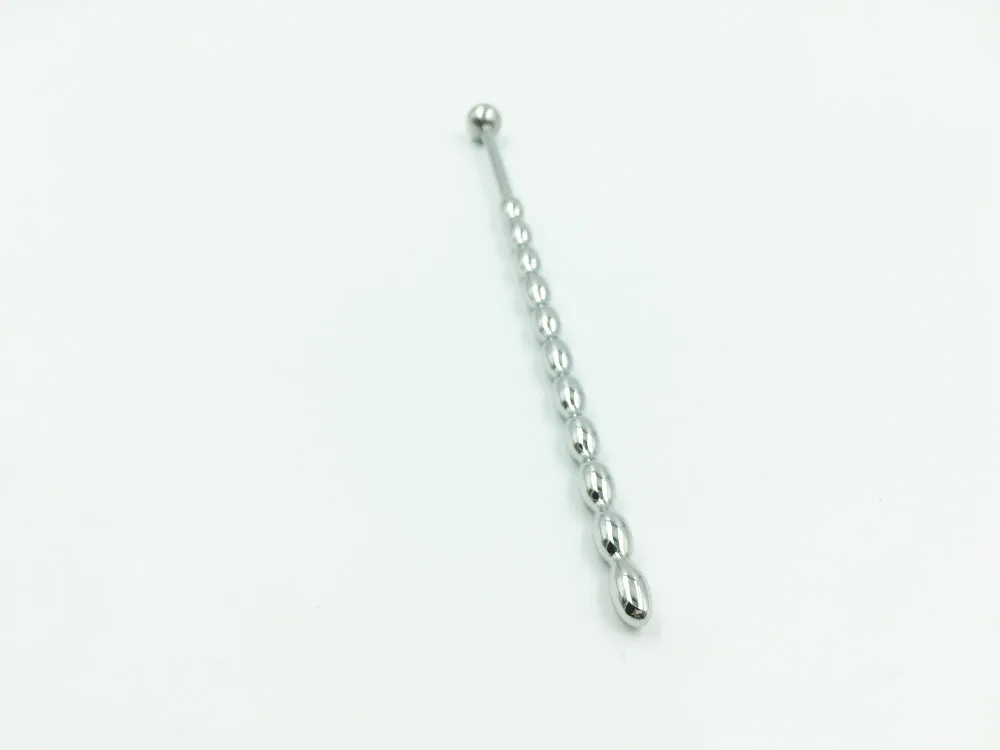 Diameter 6mm Length 15mm stainless steel penis plug urethral sound adult sex toys for men urethral beads dilators EQV Catheters.