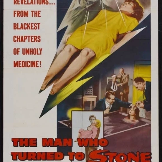 The Man Who Turned to Stone Movie Poster (27 x 40)