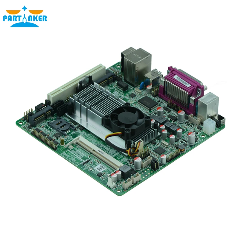 ITX M58_D56L 6 * COM LVDS 18 бит 2 VGA Mini Itx Промышленная материнская плата|industrial motherboard|mini itxmini itx