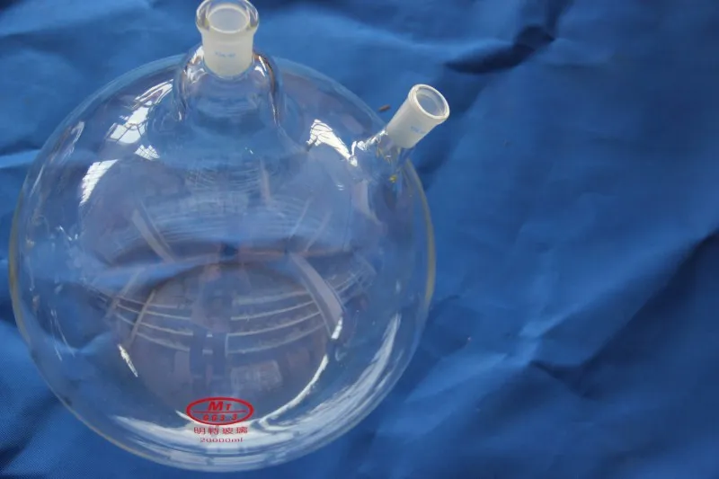 20000ml(20L) 2-neck flat bottom flask, both joint size 24/40,heavy wall (Lab instrument) 4 img_4322_