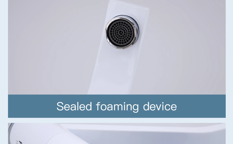 Frap Kitchen Faucet Mixer Cold and Hot Water Sink Tap Multi Color Single Hole 360 Rotating Multi Color Handle Cover ChoicesF4534