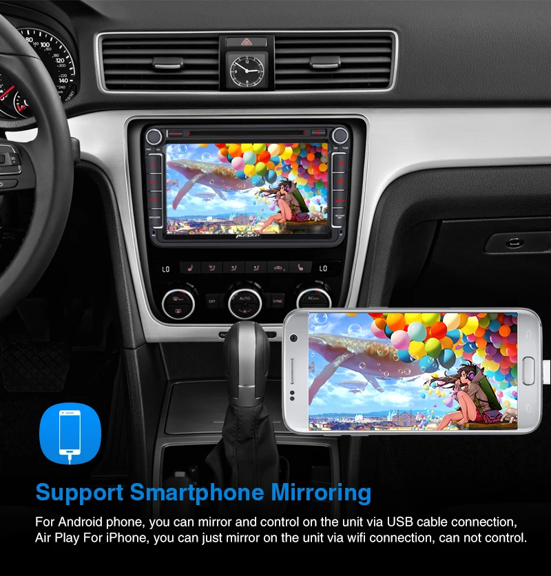 Discount Pumpkin 2 Din 8"Android 9.0 GPS Autoradio Stereo Car Multimedia Player For Volkswagen/Golf/Skoda 4GB RAM 32GB ROM Wifi OBD2 DAB 15 Discount Pumpkin 2 Din 8"Android 9.0 GPS Autoradio Stereo Car Multimedia Player For Volkswagen/Golf/Skoda 4GB RAM 32GB ROM Wifi OBD2 DAB 15