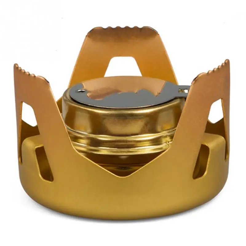 Outdoor Travel Cooker Stoves Ultra Light Spirit Alcohol Stove Camping Cooking Furnacein Outdoor