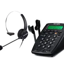 Voicejoy центр Dialpad гарнитура телефон с тон циферблат клавиши телефон с Зеленый Подсветка, Запись fucntions