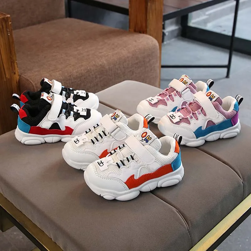 

New high quality sports sneakers children hot sales Lovely fashion kids shoes cool Lovely running girls boys shoes footwear