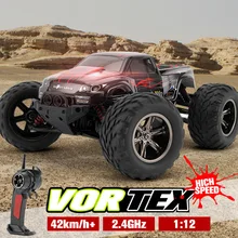 1/12 RC автомобиль 42 км/ч 4WD альпинистский автомобиль 4x4 двойной привод двигателей Bigfoot автомобиль дистанционное управление модель внедорожника oys для мальчиков детей