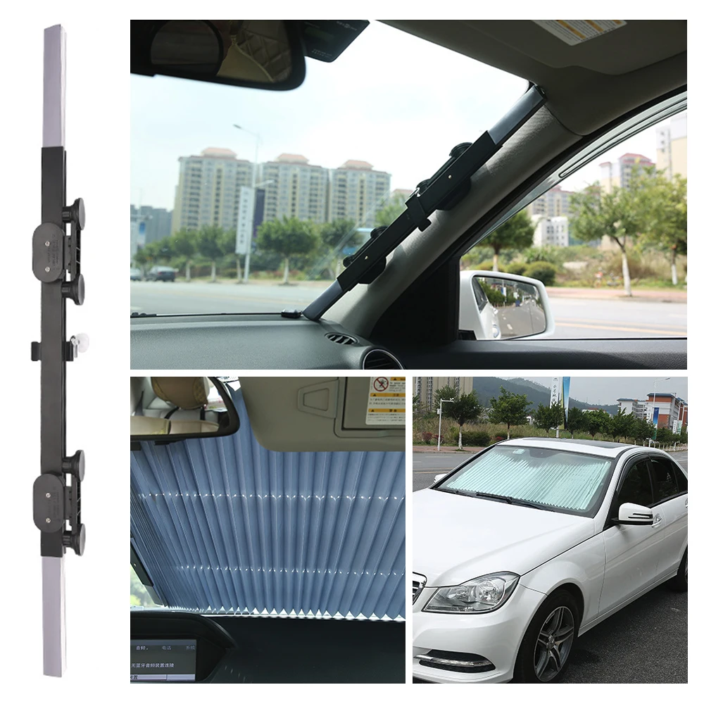 Gemini_mall Universal Large Silver Car Windscreen Windshield Sun Shade