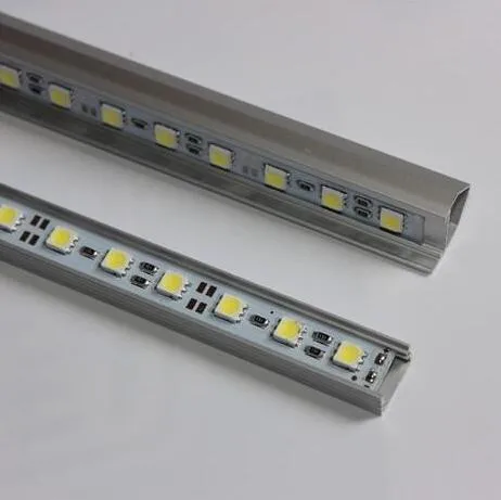 5050 светодиодный свет бар Nonwaterproof 5050 SMD 36 светодиодный 50 см светодиодный Жесткая Газа DC 12 В светодиодный трубки витрина кабинет Светодиодный