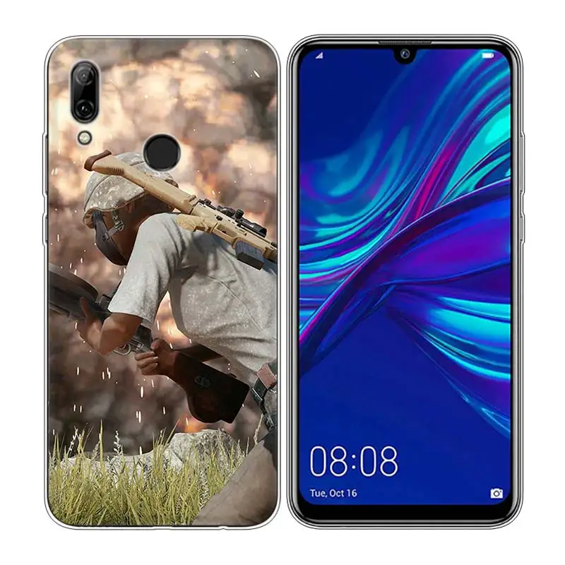 Силиконовый чехол для телефона PUBG игры Мода для huawei P30 Lite P Smart Honor 7A 8 8A 8C 8X 10i Y5 Y6 Y7 Y9 Pro - Цвет: Style 14