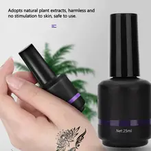 1 бутылка 25 мл натуральные растения сок чернила татуировки долговечная краска для тела Полупостоянный макияж Пигмент татуировки