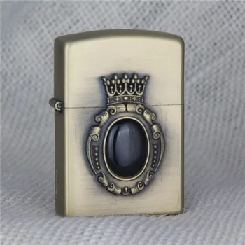 

Special 1 Jewel Crown bronze kerosene lighter