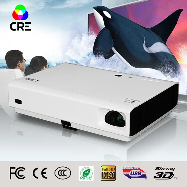

Big discount 1280*800 pico projector portable CRE X2500