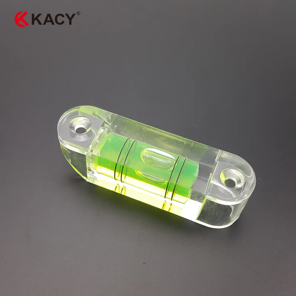 KACY 6 шт./лот Многоцелевой Скребок Spirit Level PMMA пузырьковый уровень стандартные