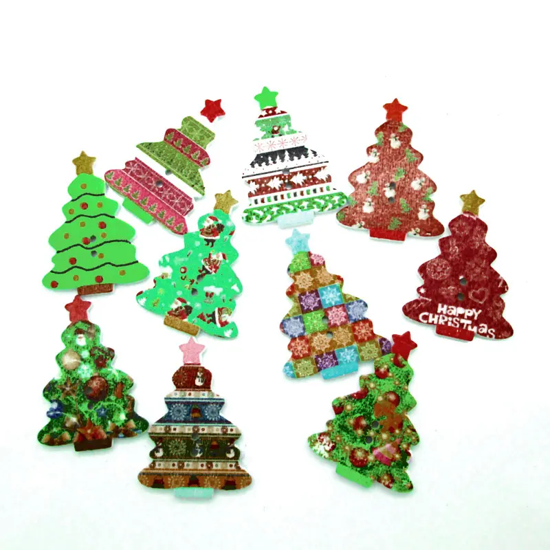 20 ou 50. SCRAP QUILTING 20mm Résine Noël Renne motif boutons 10