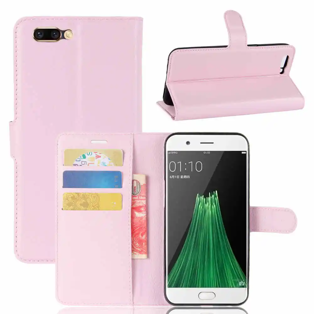 Чехол книжка из искусственной кожи для OPPO R11 Plus + бумажник телефона с подставкой s