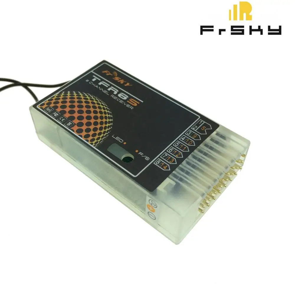 

Feiying FrSky TFR8S 8ch 2.4Ghz Receiver Futaba FASST compatible